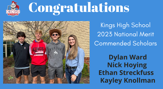 KHS National Merit Commended students